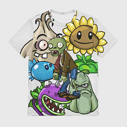 Мужская футболка Коллаж персонажей