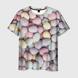 Мужская футболка Абстрактное множество чистых и светлых камней