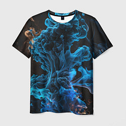 Мужская футболка Клубы голубого дыма