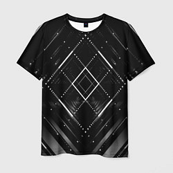Мужская футболка Hexagon Black