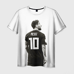 Футболка мужская 10 Leo Messi, цвет: 3D-принт