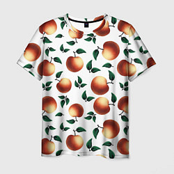 Мужская футболка Яблочный дождь