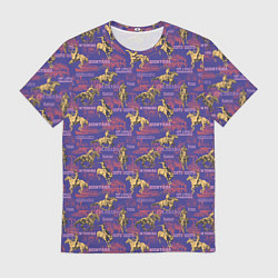 Мужская футболка Ковбои в городе