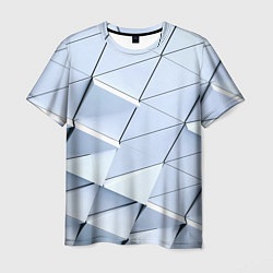 Мужская футболка Metalic triangle stiil