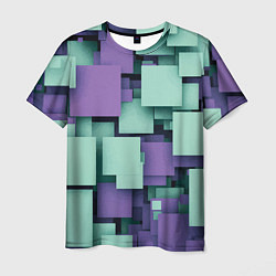 Мужская футболка Trendy geometric pattern