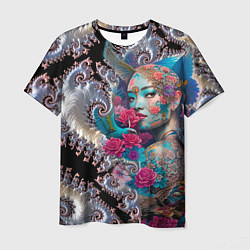 Футболка мужская Japanese beauty - irezumi, цвет: 3D-принт