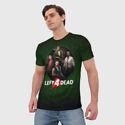 Футболка мужская Left 4 dead команда, цвет: 3D-принт — фото 2