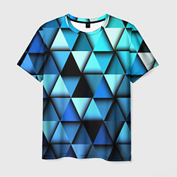 Мужская футболка Blue triangle