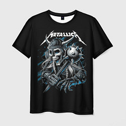 Футболка мужская Metallica - Викинг, цвет: 3D-принт