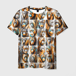 Мужская футболка Орангутаны