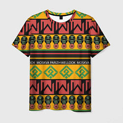 Мужская футболка Цвета африки