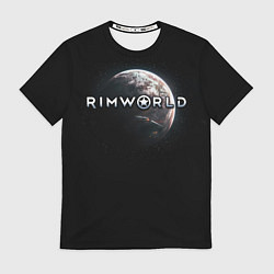 Футболка мужская Rimworld planet, цвет: 3D-принт