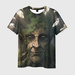 Мужская футболка Аниме Мудрое дерево