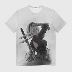 Мужская футболка YoRHa 2-gou B-gata - android