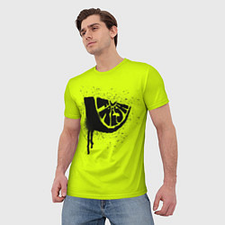 Футболка мужская Fresh lime, цвет: 3D-принт — фото 2
