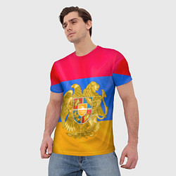 Футболка мужская Солнечная Армения, цвет: 3D-принт — фото 2
