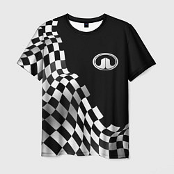 Мужская футболка Great Wall racing flag