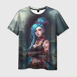 Футболка мужская Jinx league of legends, цвет: 3D-принт