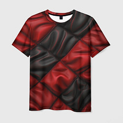 Мужская футболка Red black luxury