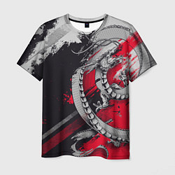 Мужская футболка Dragon - Japan style