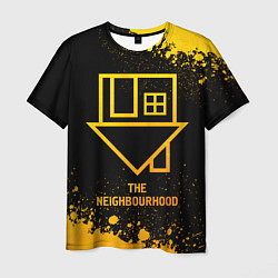 Футболка мужская The Neighbourhood - gold gradient, цвет: 3D-принт