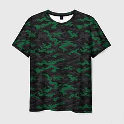 Мужская футболка Точечный камуфляжный узор Spot camouflage pattern