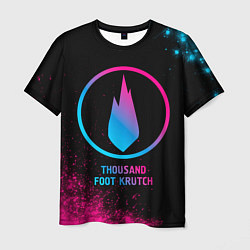 Мужская футболка Thousand Foot Krutch - neon gradient