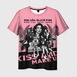 Мужская футболка Dua Lipa and Blackpink