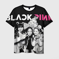 Футболка мужская Blackpink funny girls, цвет: 3D-принт