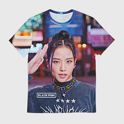 Мужская футболка Jisoo blackpink