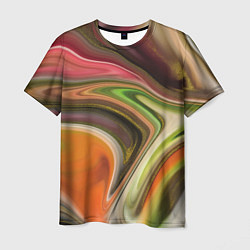 Мужская футболка Waves colors