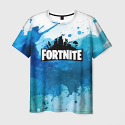 Мужская футболка Fortnite Logo Paint