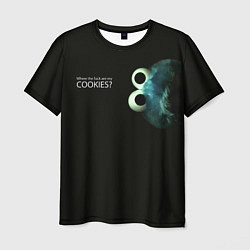 Мужская футболка Cookie Monster - Где печеньки