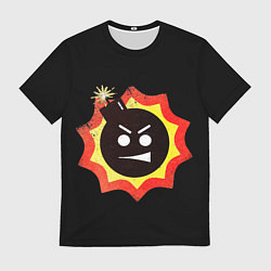 Мужская футболка Serious Sam logo