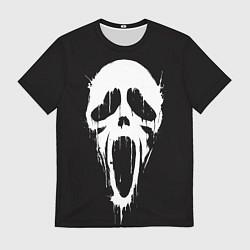 Мужская футболка Лицо призрака