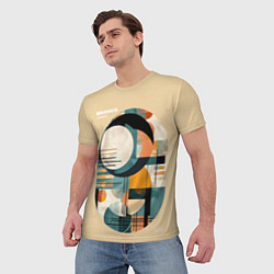 Футболка мужская Баухаус - Мысли ацтека, цвет: 3D-принт — фото 2