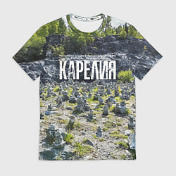 Мужская футболка Карелия
