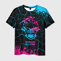 Мужская футболка Goblin Slayer - neon gradient