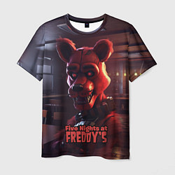 Футболка мужская Five Nights at Freddys Mangle, цвет: 3D-принт