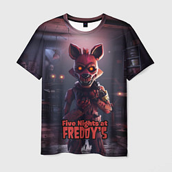 Футболка мужская Five Nights at Freddys Mangle, цвет: 3D-принт