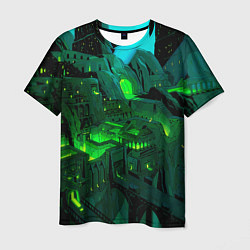 Мужская футболка Зелёный город