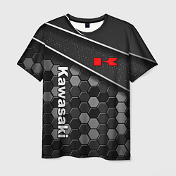 Мужская футболка Kawasaki - технологическая