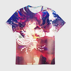Футболка мужская Touhou Project Reimu Хакурей, цвет: 3D-принт