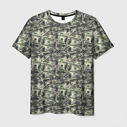 Мужская футболка Американские доллары