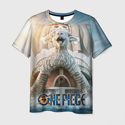 Футболка мужская Корабль One piece, цвет: 3D-принт