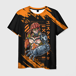 Мужская футболка Киборг Юстасс Кид - One Piece