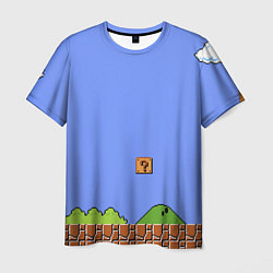 Мужская футболка Первый уровень Марио
