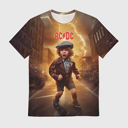 Футболка мужская ACDC boy, цвет: 3D-принт