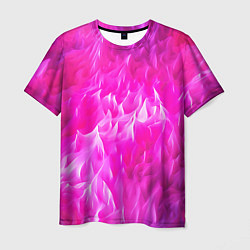 Мужская футболка Pink texture