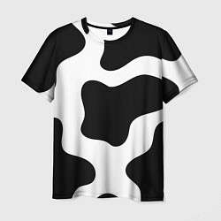 Мужская футболка Кожа коровы